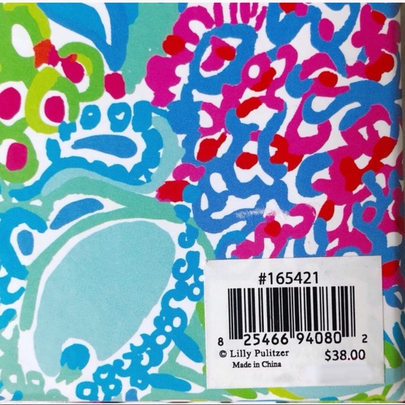 Set Of 3 Lilly Pullitzer Coaster CocKtail Napkins Linen  Lilly Pulitzer COCKTAIL NAPKINS SET Seahorse Shell